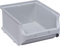 Allit 456244 ProfiPlus Box 2B, grau Stapelsichtbox, PP TÜV/GS, V: 1,2 L,Lagersichtbox, Sichtbox, Lagerbox, stapelbar