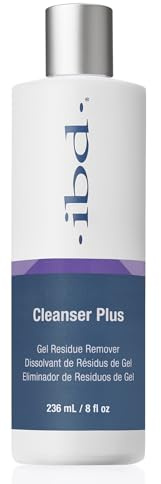 IBD Cleanser Plus, 236 ml – MADE IN USA – Gel-Rückstände Entferner – sorgt für brillanten Glanz – Reinigt Gel-Pinsel & UV/LED-Lampen