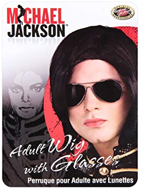 Alsino Karneval Fasching Perücke Michael Jackson Piratperücke Teufel, aus Polyester, Perücke wählen:Perücke Michael Jackson