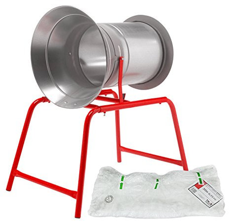 True Products Christmas Tree Netting Machine Starter Kit with LZ34 Sleeve of Netting - 34cm Dia