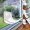 easy life Fenster-Dichtung mit P-Profil in weiß 6 Meter selbstklebende Gummi-Dichtung für Fenster / Türen verschiedene Profile aus EPDM-Gummi