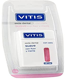 Vitis Weiche Zahnseide mit Fluor und Minze, 50 m, 50 g, 1