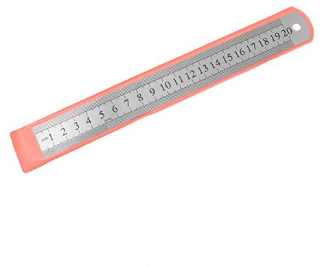 Stahl Lineal Metall Schule 20cm Metallineal Zeichnen Messen 1 Stück flach