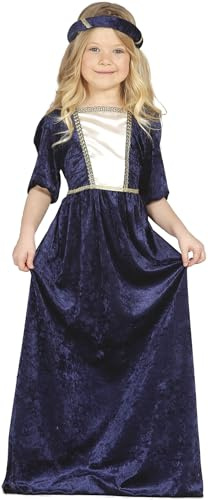 GUIRCA Costume – Medieval Lady, Size 7 – 9 Years (85598.0)