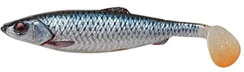 Savage Gear 4D Herring Shad - Gummifisch, Farbe:Roach (Rotauge), Länge/Gewicht:19cm - 45g