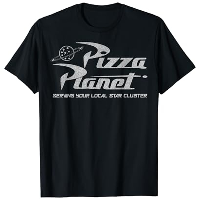 Disney Pixar Toy Story Pizza Planet Distressed Logo T-Shirt T-Shirt