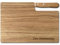 LOOXIS Personalisiertes Premium Frühstücksbrettchen mit Buckelsmesser, Wunsch-Name oder Text graviert – Geschenk-Idee für Frauen und Männer – Eichen-Holz, Schneide- Vesperbrett, 26x15cm