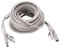 Cavo CCTV 5M/10M/15M/20M, cavo di alimentazione video AHD per sistema di sorveglianza della telecamera di sicurezza CCTV, cavo Cat per telecamere IP Sistema NVR 10 Mbps/100 Mbps (colore bianco)(10M)