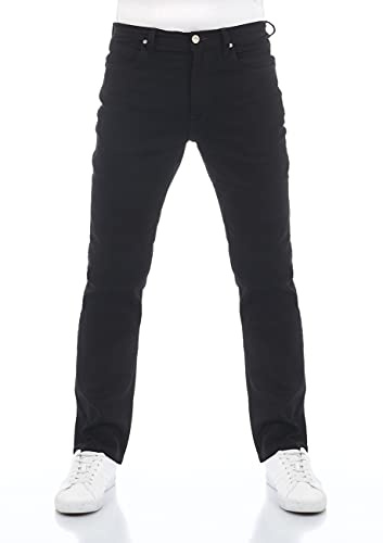 Lee Men's BROOKLYN STRAIGHT Jeans, CLEAN BLACK, 46W / 32L