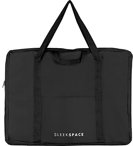Sleekspace Art-Portfolio-Hülle. Soft Case Professionelles Portfolio mit Multi-Griffen für Artwork Lagerung, Präsentationsbuch Tragetasche (19x25 Zoll)