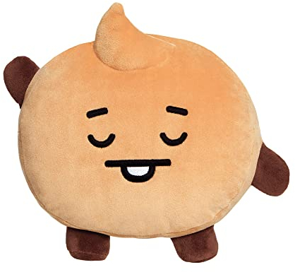 Aurora, 61446, BT21 Official Merchandise, SHOOKY Baby Mini Kissen, Plüsch, Braun