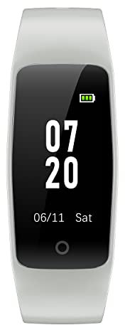 ASIAMENG Montre Podometre Non Connecté Trackers d'Activité sans Bluetooth sans Smartphone pour Enfant Personne Agée Femme Homme Podomètre Marche Simple Compteur de Pas Calories Distance Etanche IP68