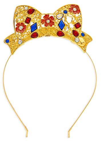 Disney Schneewittchen Schleife, Tiara für Kinder, Einheitsgröße, one_size, PVC