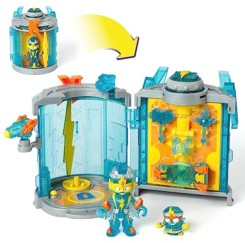 SUPERTHINGS Secret Base Kazoom Power - Geheime Guard von Kazoom Power inkl. 1 x Kazoom Kid und 1 x Exklusive SuperThing und viel Zubehör