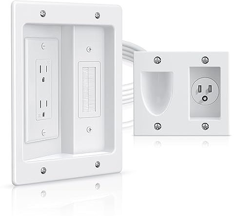 Electop in Wall Cable Management Kit for TV