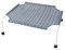 FUNAT Lit Surélevé pour Chat, Lit en Bois pour Chien, Matelas Respirant pour Chats, Filet de Lit en Bois Lavable Antidérapant, Respirant pour Chats