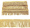 OHYER 3 Meter Langer (x 5.5cm Durchmesser) Bullion Fransen Trim Fransen Bullion Dekoborte Bullion Fransenborte Fransen für Nähen Kantenbesatz Vorhang Sofa clothing lace Teppiche Handwerk Dekoborte