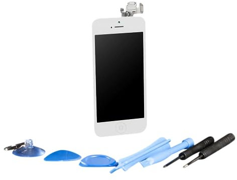 Smatano Display für Apple iPhone 5 weiß vormontierte Retina Kompletteinheit