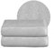BEAUTEX Handtuch-Set Premium Frottier Sets Made in Europe, 100% Baumwolle 550g/m², Oeko-TEX Zertifiziert (Set: 2 Handtücher - 50x100 cm in Hellgrau)