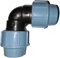 Raccordo in PP - Curva 32 mm - per tubi PE/MDPE - Grado acqua potabile