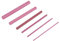 6PCS 3000 Grits, Ruby Polishing Oil Stone Sharpener with Portable Design for Knives, Chisels, and Tools