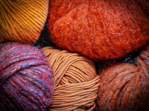 Zita's Creative - Kunterbuntes Wollpaket - 250g Wolle, Yarn