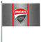Compatible With Ducati Flagge, 90 x 150 cm, Außenflaggen, Gartenflaggen, Hausflaggen, Banner-Dekoration für Hof, Veranda, Rasen, Heimdekoration