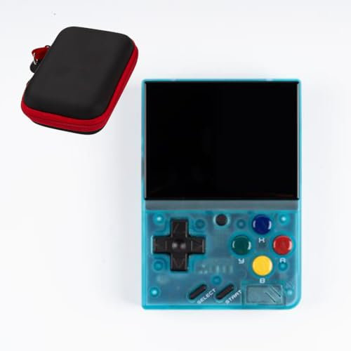 ExploTex Miyo Mini V4 - Console da gioco portatile portatile con custodia