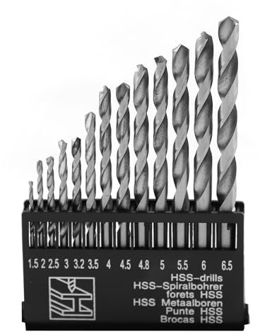 Dekton 8pc Pro Masonry Drill Set 2-10mm -Includes Heavy Duty Storage Case| Carbide Tip| Includes Drill 8 Sizes| Durable Carbide-tipped Bits For Concrete, Brick, Stone | High Performance & Precision