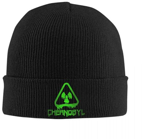 UREYFGO Mode Tschernobyl Nukleare Katastrophe Strickmütze Für Frauen Männer Mützen Herbst Winter Hüte Acryl Warme Kappen im Freien Geschenk