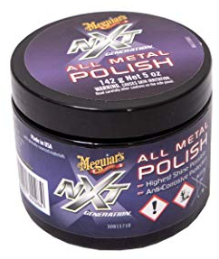 Meguiar's G13005EU NXT All Metal Polysh - Abrillantador de Metal (142 g)