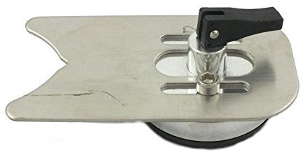 Anbohrhilfe klein 4-40 mm Edelstahl mit Saugfuß zur Vakuumbefestigung für Diamant Bohrkronen