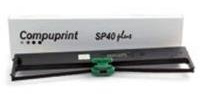 Compuprint prk6287 – 6 Schwarz Farbband, – Bänder Printserver SP40 mehr, Schwarz, Dot Matrix, schwarz, Box