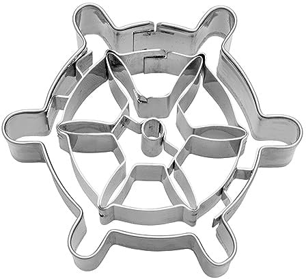 Ausstechform Steuerrad ca. 6,5 cm