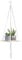Surplex Makramee Regal Blumenampel Pflanzenhänger Hängender Pflanzer-Korb-Halter Decorative Flower Pot Holder für Innen Home Decken Balkon Wanddekoration, 41.3 Zoll