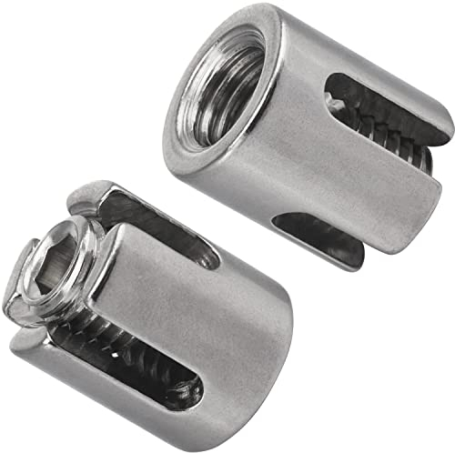 FASTON® Kreuzklemme offen 3 mm Edelstahl A4 V4A (2 Stück) Seilklemme Drahtseilklemme Drahtseil Klemme Draht
