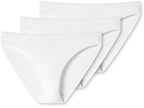 Uncover by Schiesser Damen Baumwolle Mix Slips 3er Pack