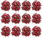 Weihnachten Beere, 480 Stück Künstliche Beeren Dekoration Rot Holly Beerenzweige Weihnachten Gefrostet Berry Mini Weihnachtsbeere für Weihnachtsbaum Deko DIY Basteln Kranz Girlande Machen Crimson