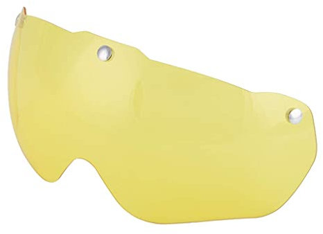 U/ D UV-Protect Replacement Goggles Lens Magnetic Len Visor for Bicycle Bike Helmet Repair Parts (Yellow)