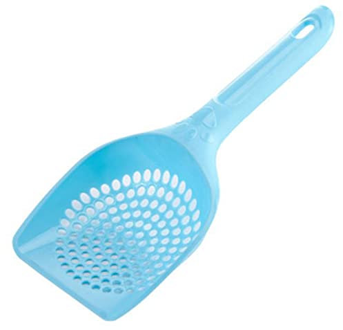 Anawakia Pala per lettiera per gatti (blu, piccoli fori)