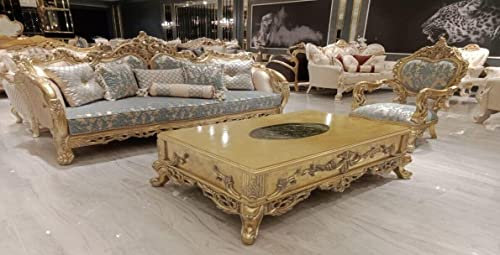 JV Möbel Gruppe Sofagarnitur 3+1 Sitzer Couchtisch Sofa Sessel Sofas Couch Wohnzimmer