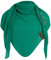 KNIT FACTORY - Lola Dreieckstuch - Fein Gestrickter Damen Schal - Tuch Schal - Für Frühling und Sommer - Baumwollmix - Bright Green - 190x85 cm