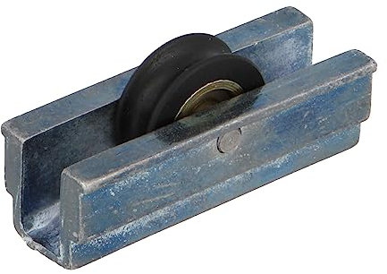 Amig - Rodamiento para Ventana Corredera - 40 x 12 mm - Aluminio y Carcasa Metálica - Plateado - Juego de 2 Rodamientos de Bolas - Deslizamiento Suave y Duradero