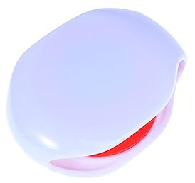 CAXUSD Automatic Earphone Storage Box and Data Cable Reel Hub Portable Wire Organizer for Travel Use White