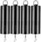 4 Stück schwarz rotierendes Windspiel Motor Hof Dekoration Hängender Motor Mehrzweck-Windspiel Wind Spinner Motor zum Aufhängen Display Yard Schwarz Windspiele Outdoor