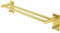 Strength Enemy Handtuchhalter Ohne Bohren, Bad Handtuchstange Selbstklebend Badetuchhalter, Doppel Handtuchhalter aus SUS304 Gebürstet Edelstahl für Bad KüChe (60CM, Gold)