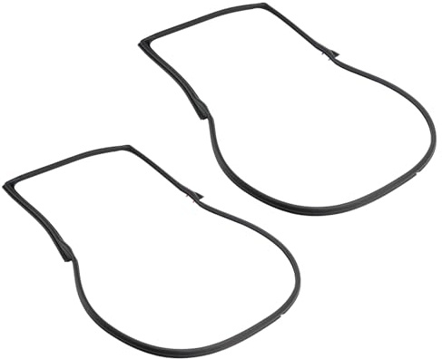 Artudatech Auto Türdichtung, Front Door Weatherstrip Gasket Seal Wasserrückhaltestreifen Fit for Jeep Wrangle JK 2007-2017