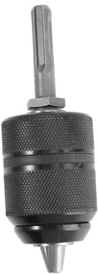 Veemoon Keyless Vanadium Steel Mini Drill Chuck Adaptor for Drill Bits Impact Driver Bit Holder Easy Locking Chuck for Hardened Steel
