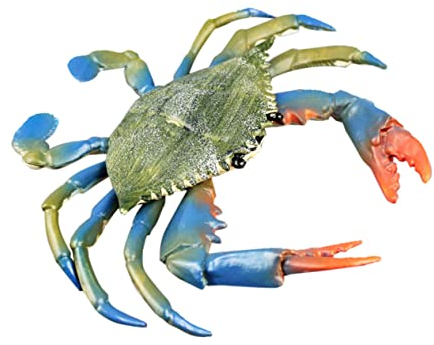 Abaodam Kunstfische Lobster Kuscheltier Meerestiermodell Simulierte Tierfiguren Meer Realistische Tierfiguren Realistische Krabbenfiguren Krebse Spielzeug Kind Schmücken Schmecken