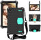 Funda compatible con tablet Alcatel Joy Tab 2 2020 (9032Z) compatible con niños, resistente y ligera EVA a prueba de golpes, funda protectora con mango de panal de abeja, disipación de calor,